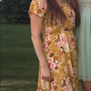 Altar’d State Gold Coast Walk Through Maxi Dress